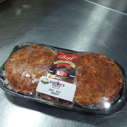 BEEF BOSS BURGER ( per kg )