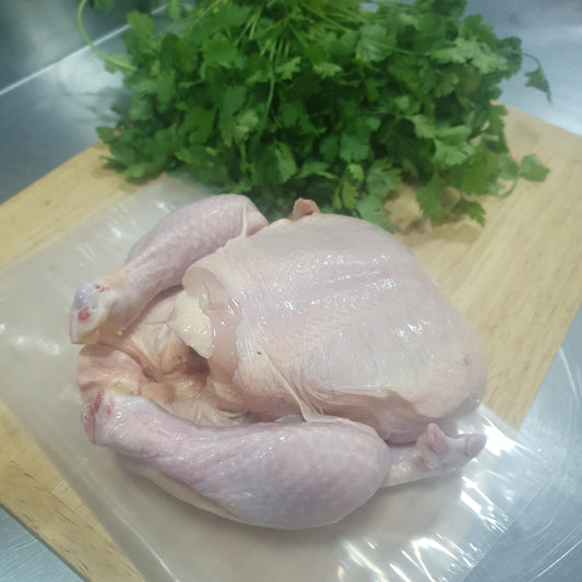 CHICKEN SKIN ON ( per kg )