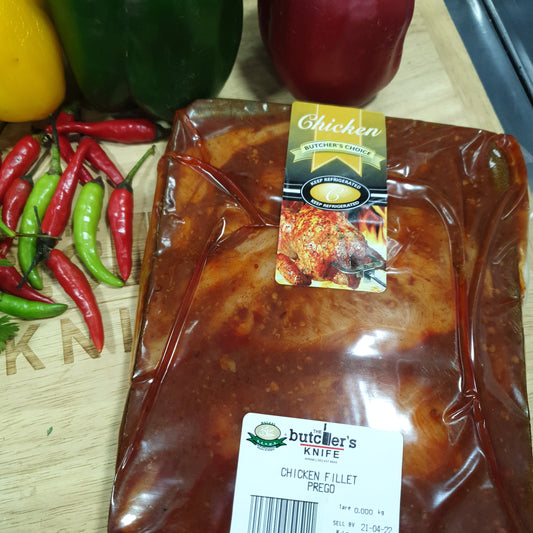 CHICKEN FILLET PREGO ( per kg )