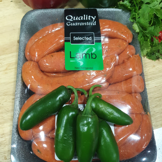 LAMB JELAPINO SAUSAGE ( Per kg )