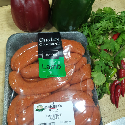 LAMB MASALA SAUSAGE ( Per kg )