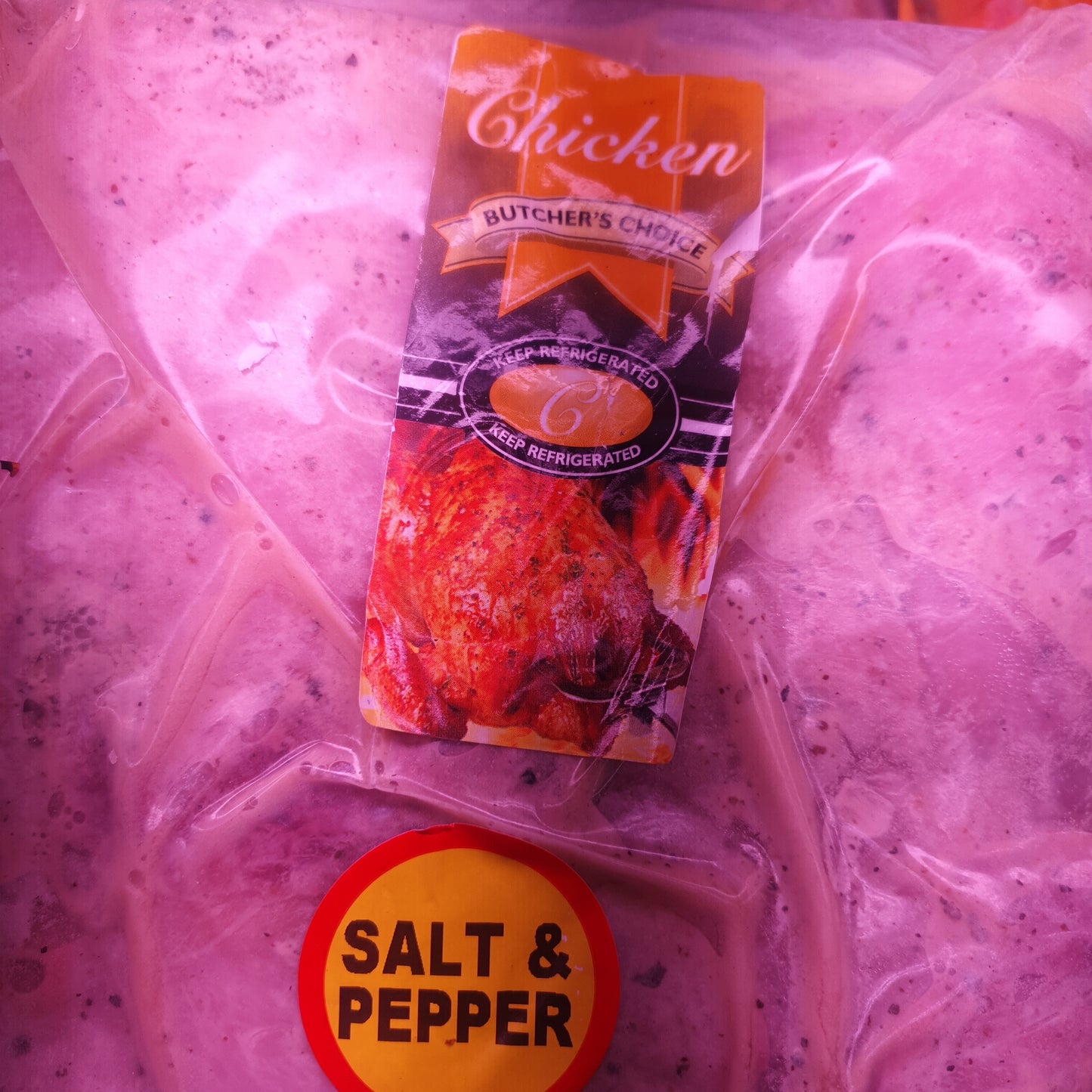 SALT & PEPPER FULL CHICKEN ( Per kg )