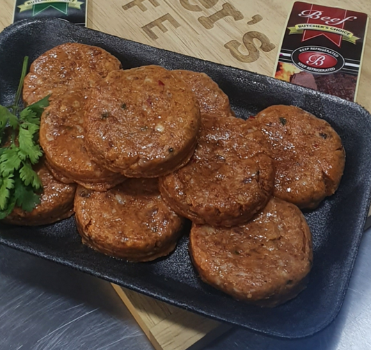 MINI BEEF BURGER ( Per kg )