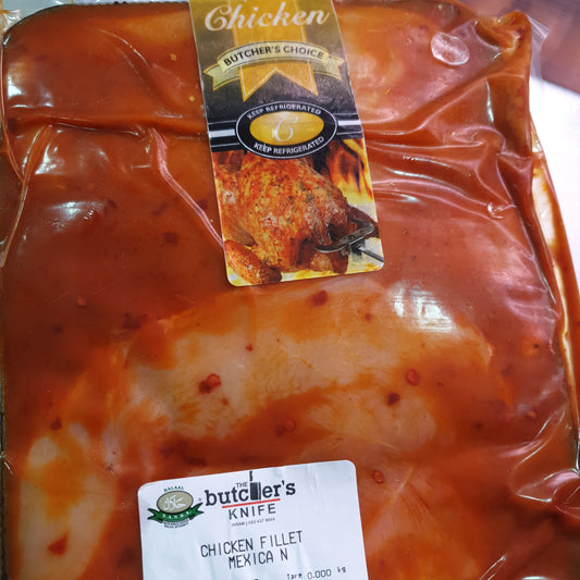 CHICKEN FILLET  MEXICAN ( per kg )