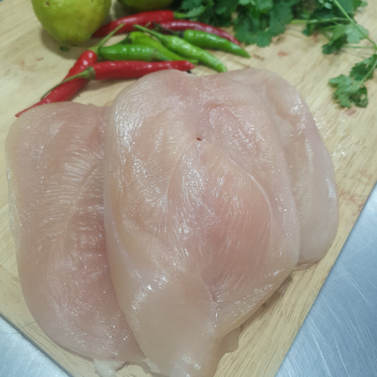 CHICKEN FILLET BUTTERFLIED ( per kg )