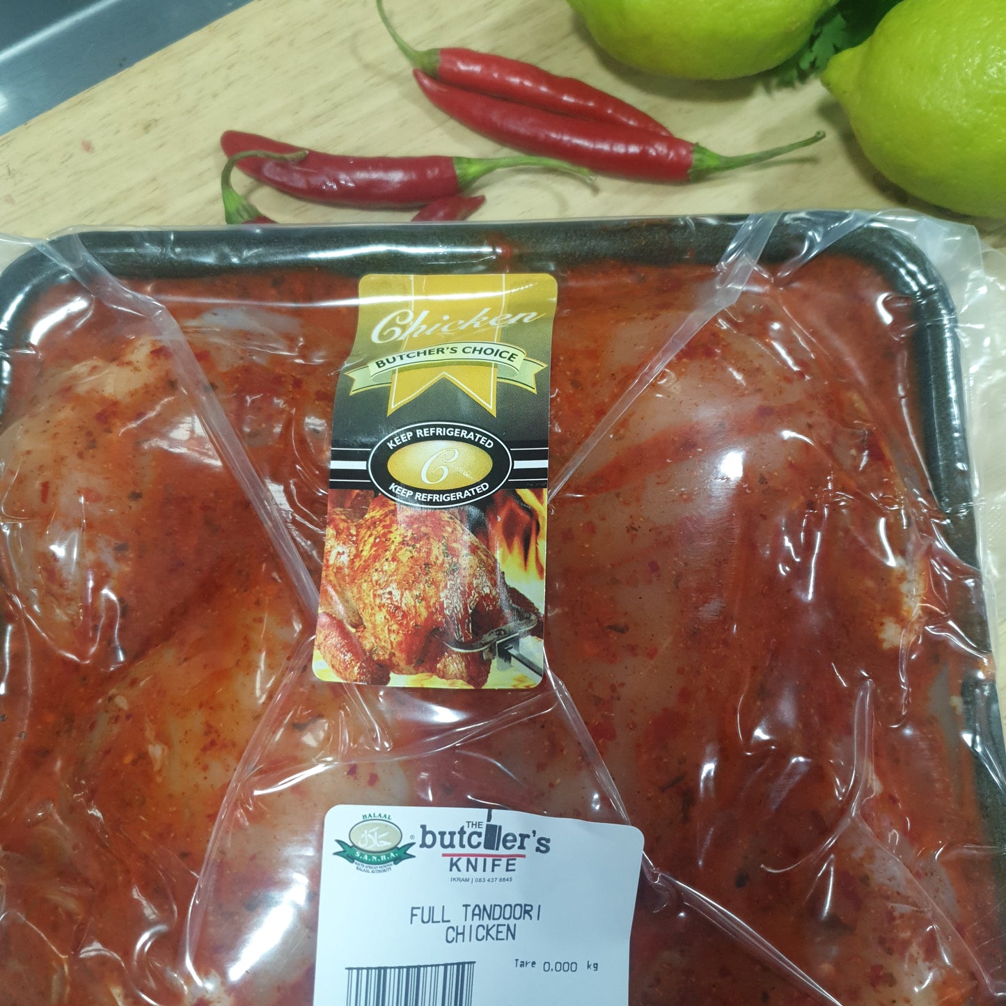 FULL TANDOORI CHICKEN ( Per kg )