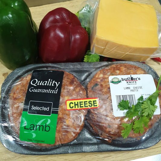 LAMB CHEESE PATTY ( Per kg )