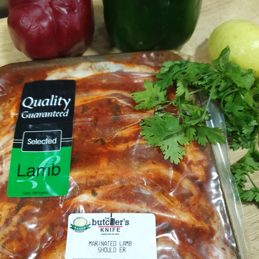 MARINATED LAMB SHOULDER  ( Per kg )