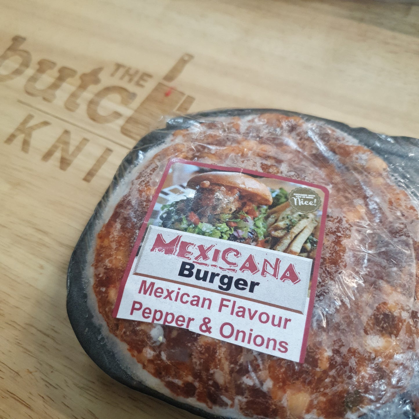 MEXICANA BURGER ( Per kg )