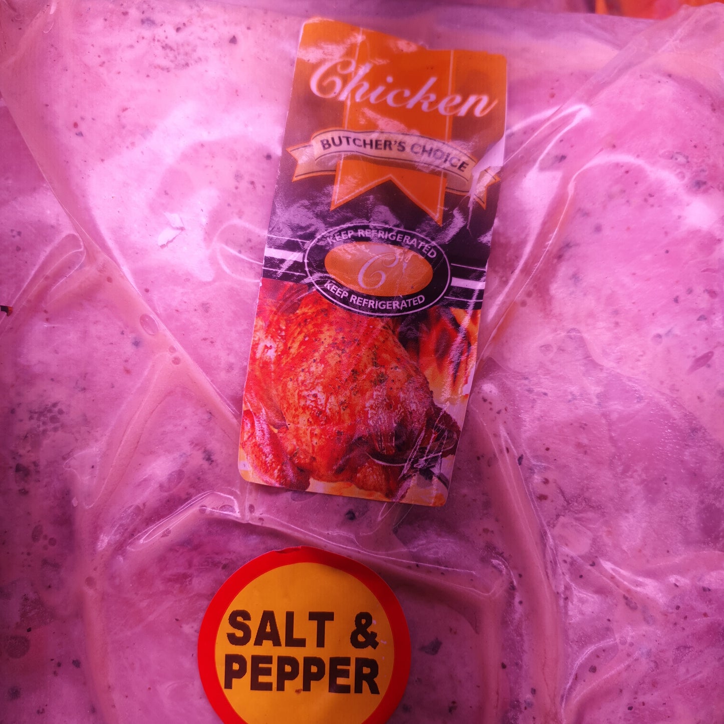 SALT & PEPPER FULL CHICKEN  ( Per kg )