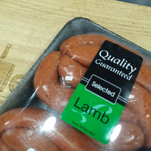 LAMB SWEET CHILLI SAUSAGE ( Per kg )