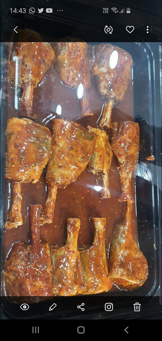 MARINATED LAMB SHANK  ( Per kg )